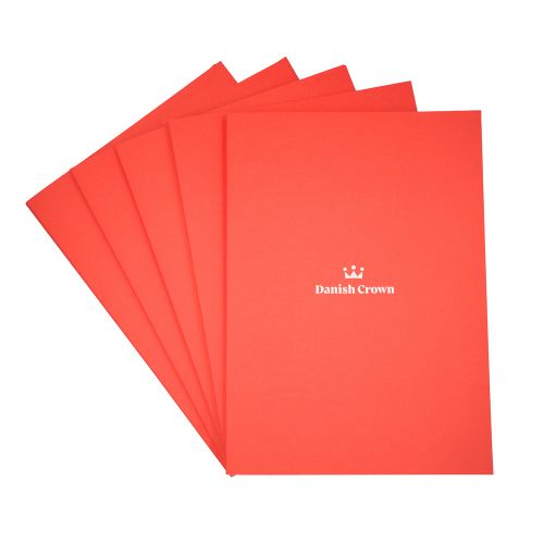 Orange sales folder A4 - 40 pcs